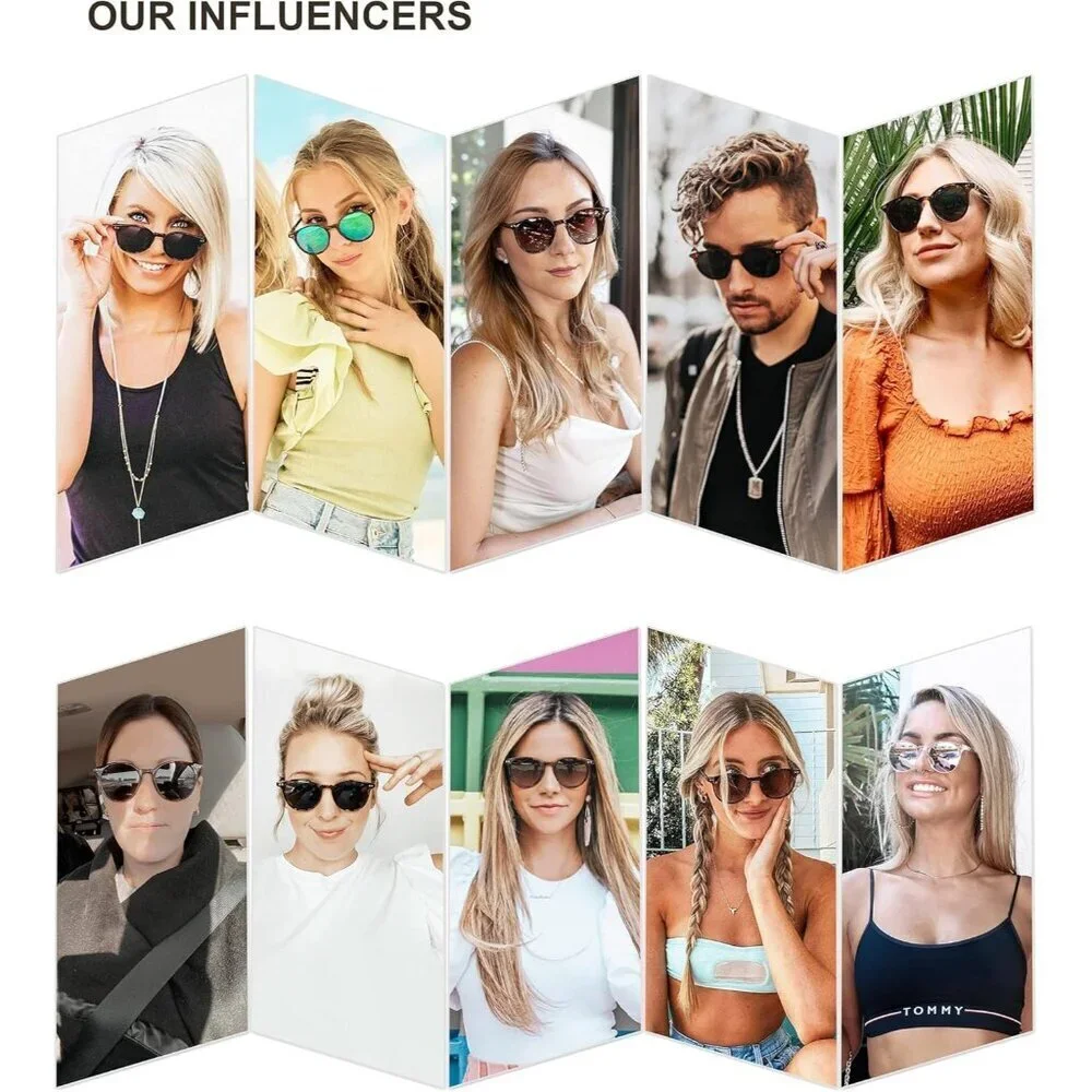 Classic Polarized Sunglasses Women Men UV400 Protection Vintage Style